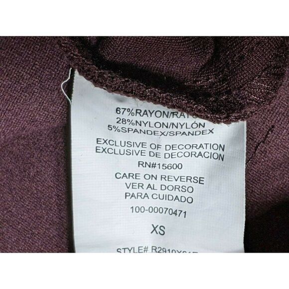 (3/$35) Rewind Stretchy Burgundy Red Pants - Picture 5 of 11